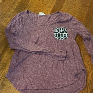 Pacsun long sleeve frocket